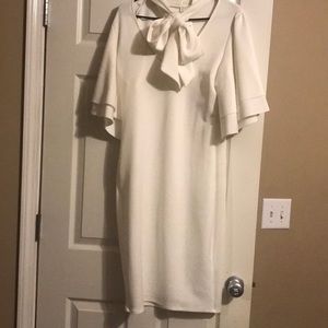 2x bodycon white dress